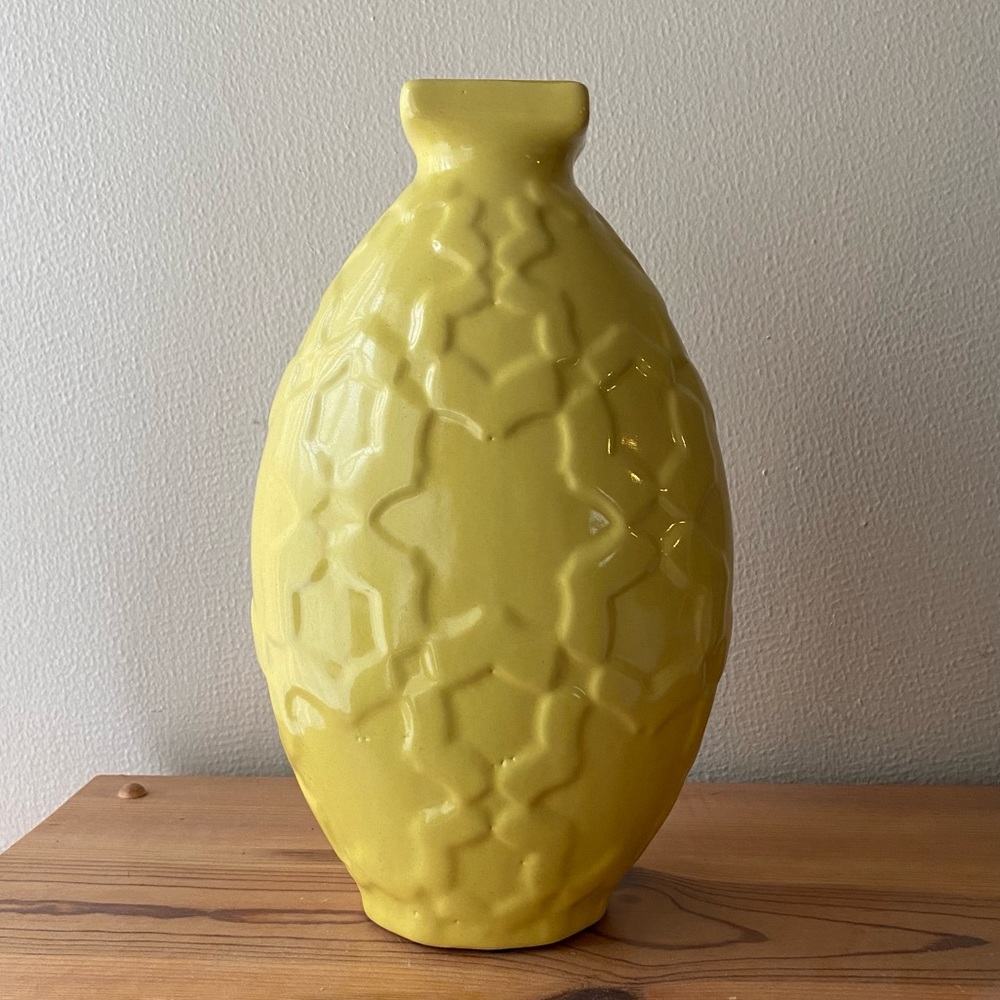 Large Yellow Vase